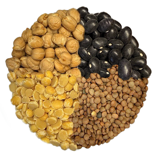 Individuelle Mischungen – verschiedene Hülsenfrüchte